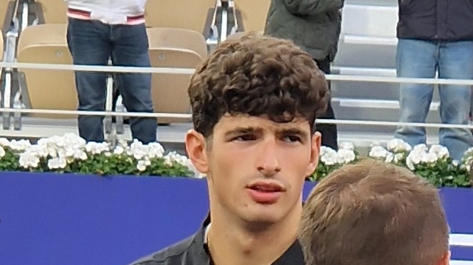 Arturo Coello durante el Premier Padel Major, archivo del 4 de octubre de 2024. Recorte horizontal de la fotografía original; no corresponde a la final de Milán de 2026.