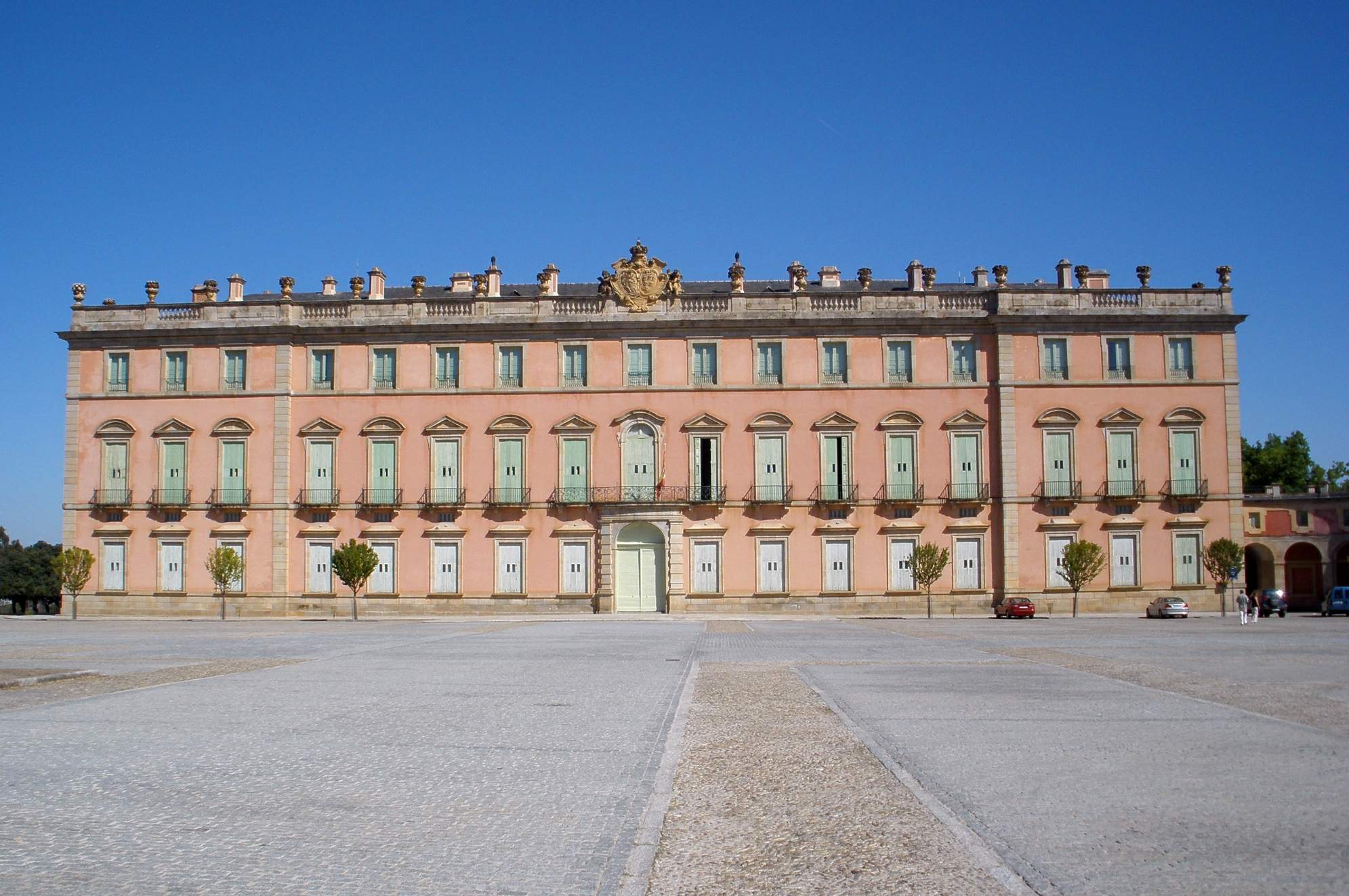 Fachada del Palacio Real de Riofrío, en Segovia. Fotografía de archivo de julio de 2013; no muestra la apertura del museo de 2026.