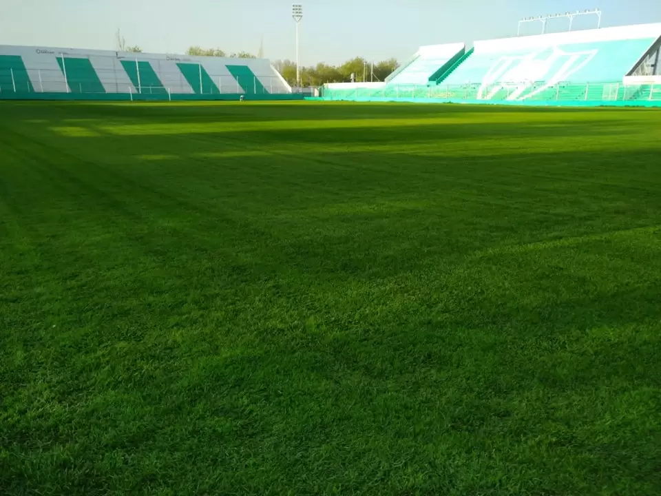 Vista histórica del césped y las tribunas del estadio José Nehin, conocido como El Serpentario, en San Juan, el 20 de agosto de 2021. Es el recinto de Desamparados; no muestra el partido de ida disputado en Mendoza ni la revancha de octubre de 2026.