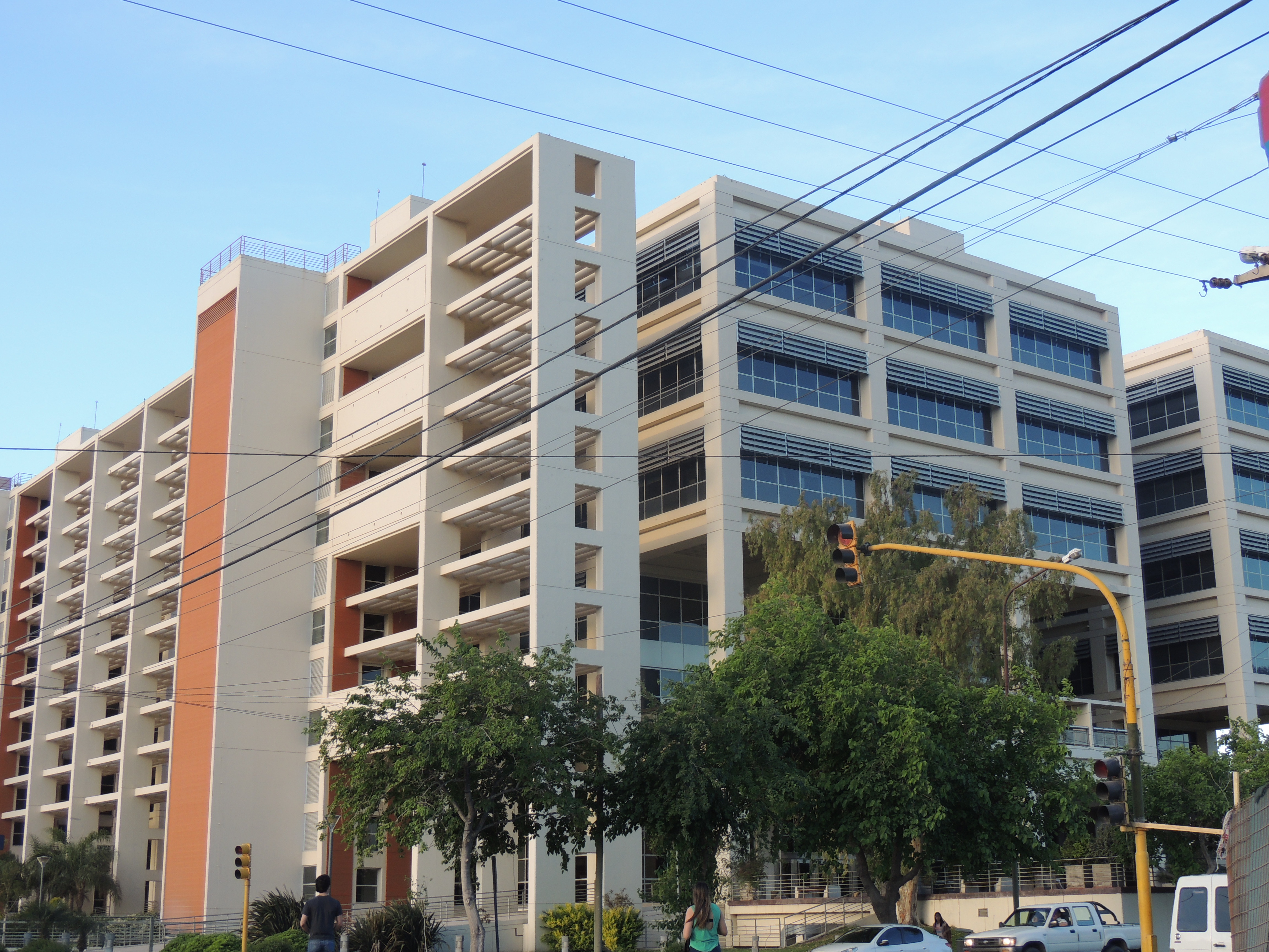 Centro Cívico de San Juan en octubre de 2016, edificio de la administración provincial; fotografía de archivo.