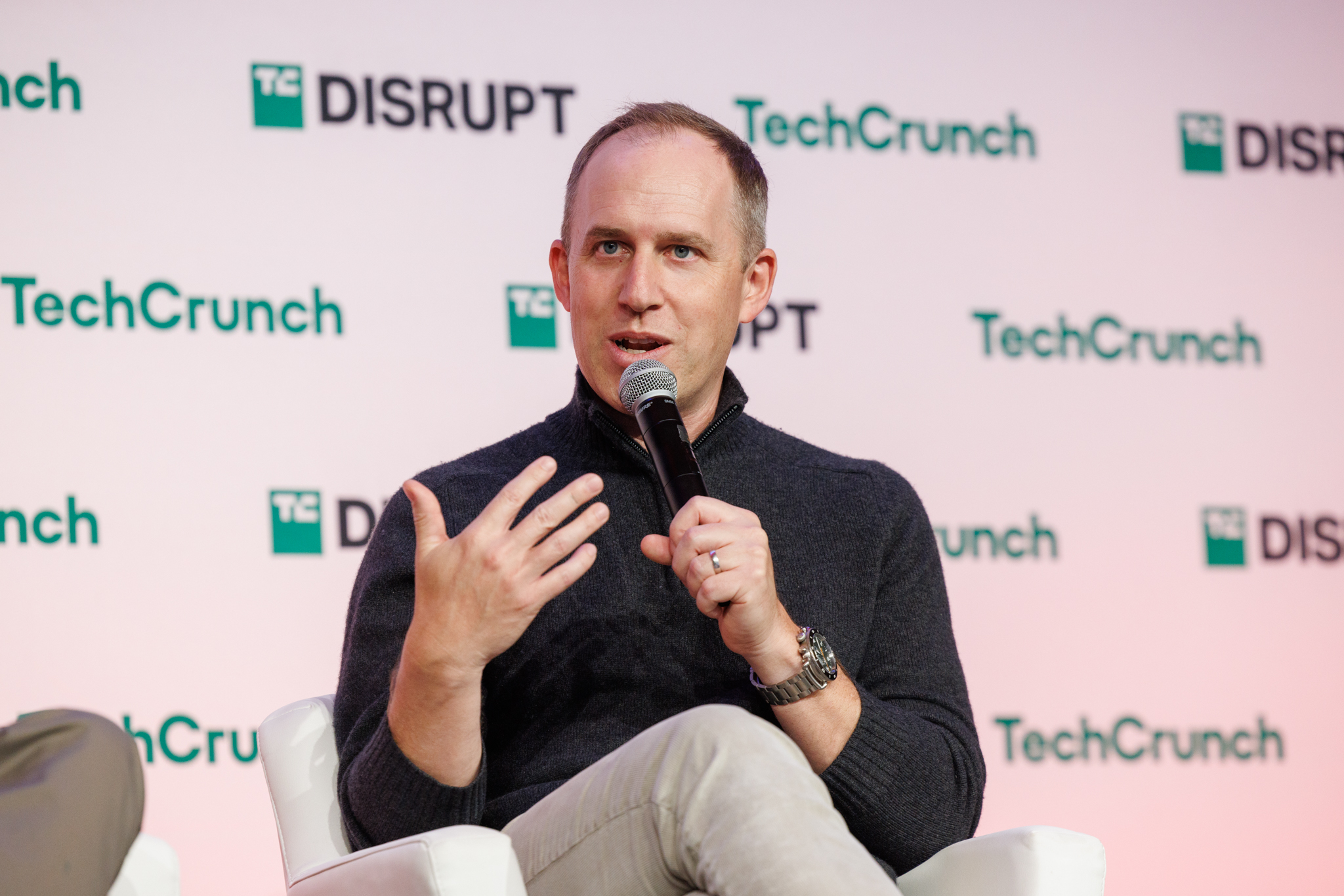 Bret Taylor, cofundador de Sierra, en TechCrunch Disrupt el 29 de octubre de 2024. Fotografía de archivo.