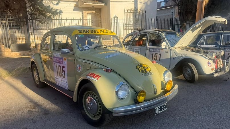 Vehículos clásicos del Gran Premio Argentino Histórico en San Juan