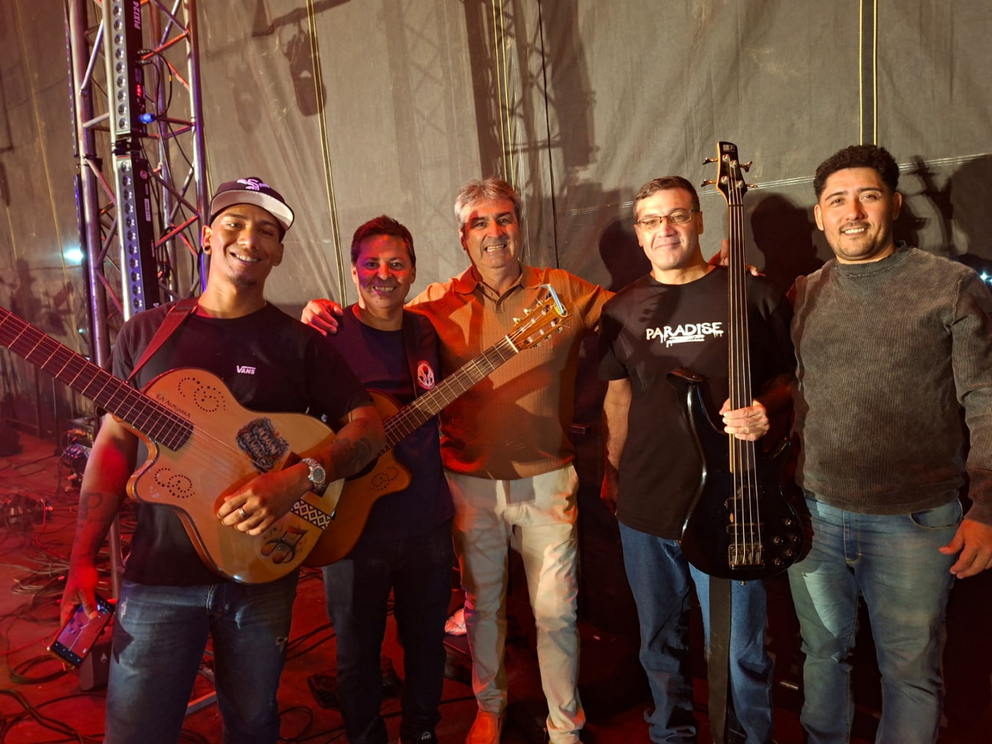 Enkanto de mi tierra, banda anunciada para Ritmos Argentinos en Ameghino. Retrato difundido por Cultura en el anuncio del 23 de octubre de 2026; no corresponde al futuro show del 1 de noviembre.