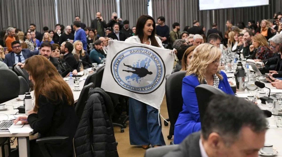 Participantes reunidos en una sala de comisiones de Diputados.