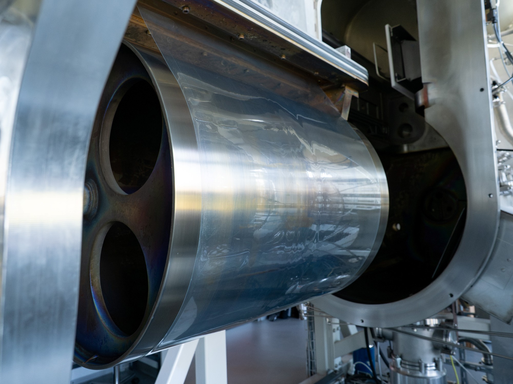 Superficie de recubrimiento y rodillos mostrados por Empa para su investigación de captura de CO₂; fotografía de archivo del proyecto difundida el 22 de octubre de 2026.