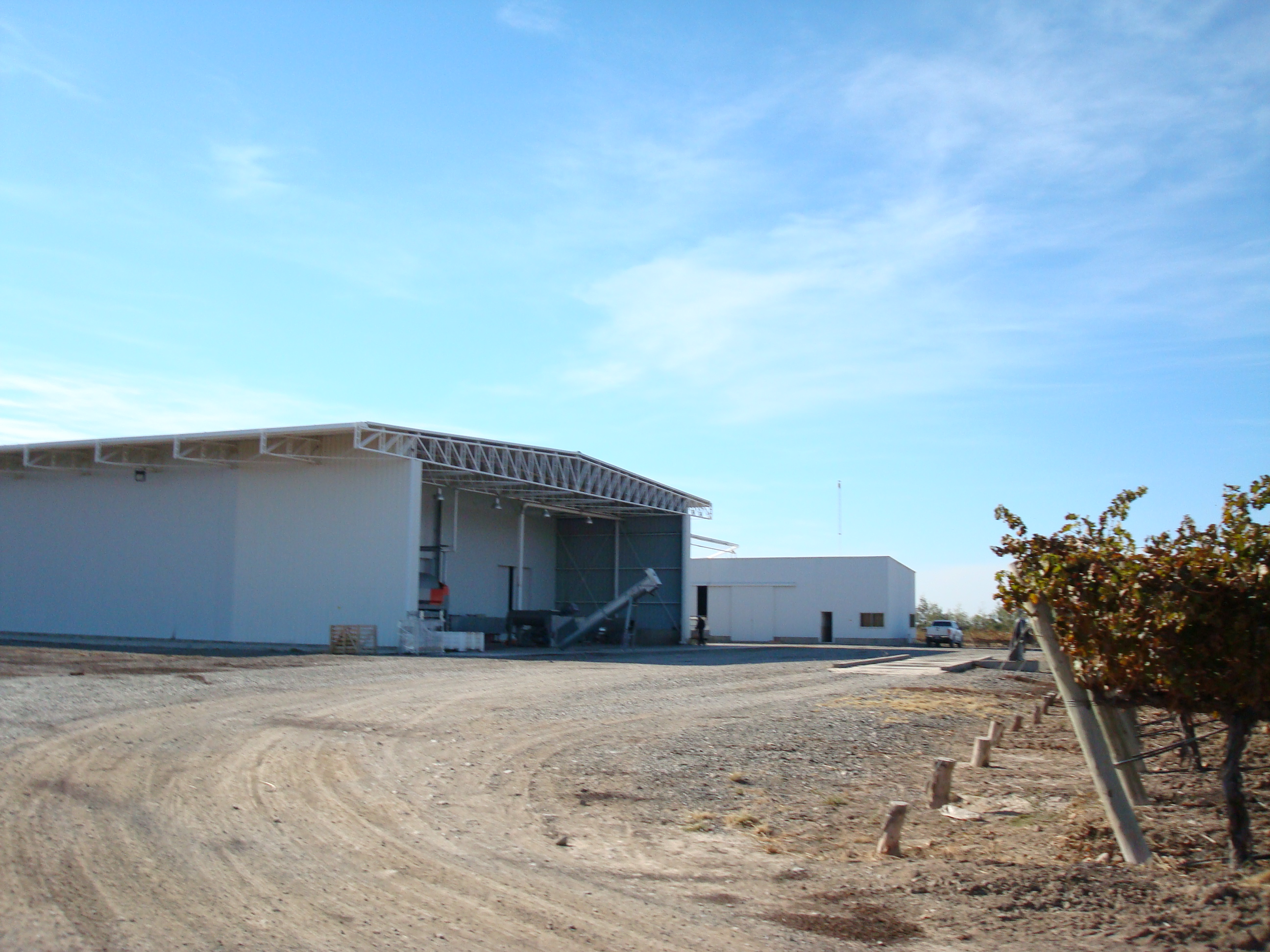 Bodega Don Doménico, en Guanacache, Sarmiento, San Juan, fotografiada en junio de 2009. Archivo del sector vitivinícola; no muestra la sede ni prácticas del instituto.