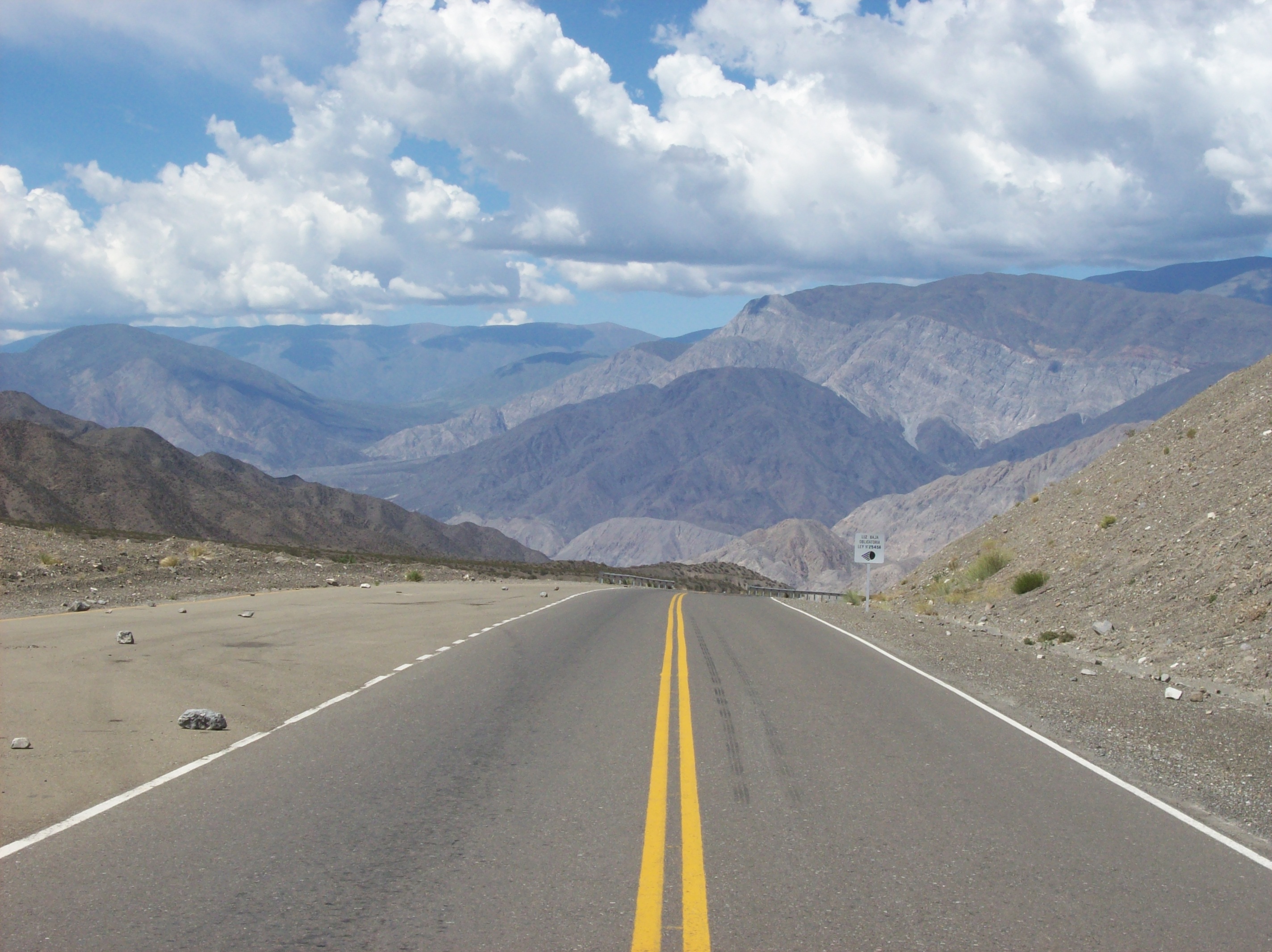Ruta Nacional 149 en la Quebrada de las Burras, San Juan. Foto de Darío Alpern del 5 de enero de 2009: no muestra la Ruta 141 ni las condiciones del 25 de octubre de 2026.