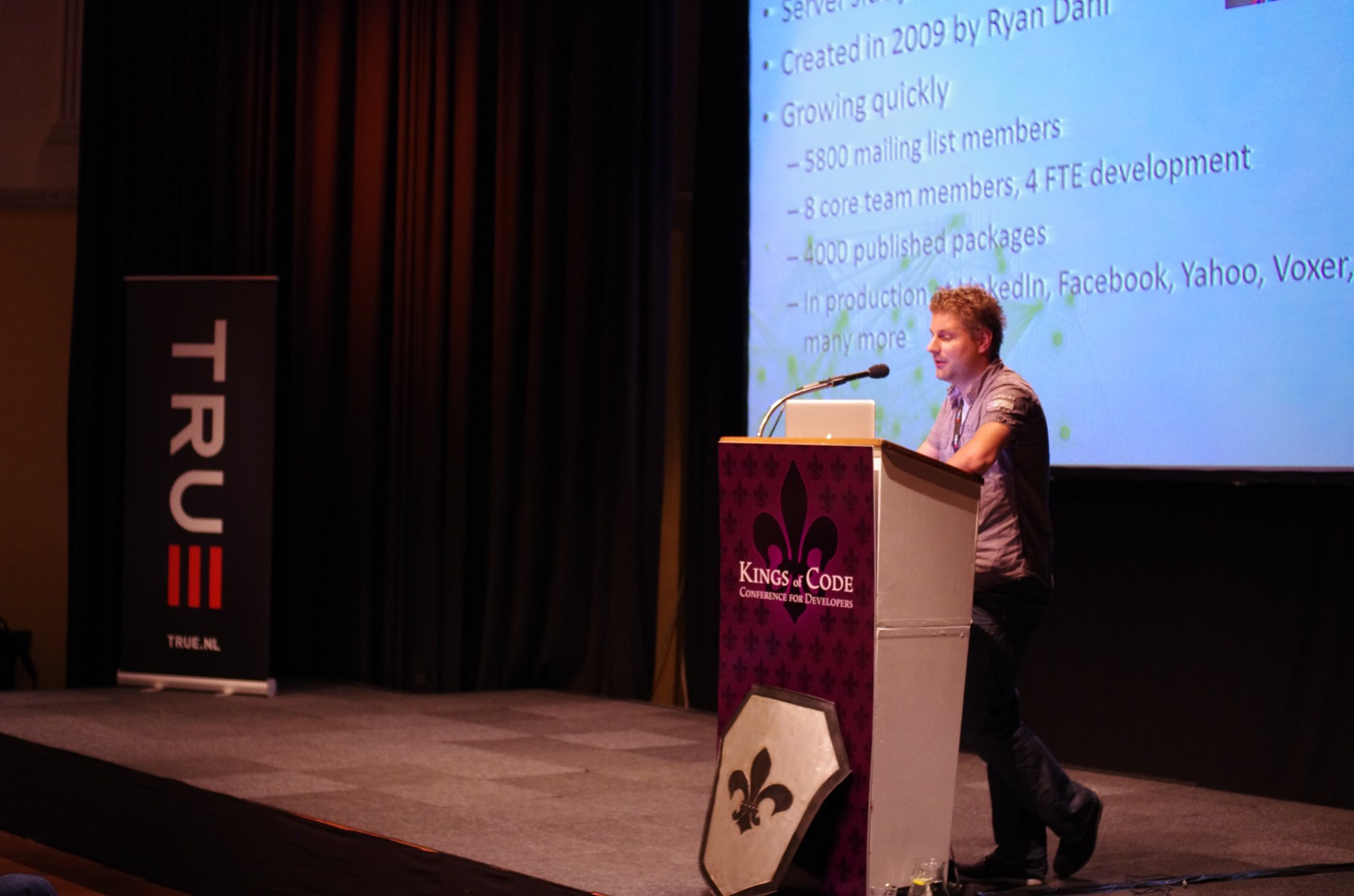 Bert Belder durante una exposición en Kings of Code, el 19 de septiembre de 2011. Fotografía de archivo; no corresponde al anuncio de Cloudflare de octubre de 2026.
