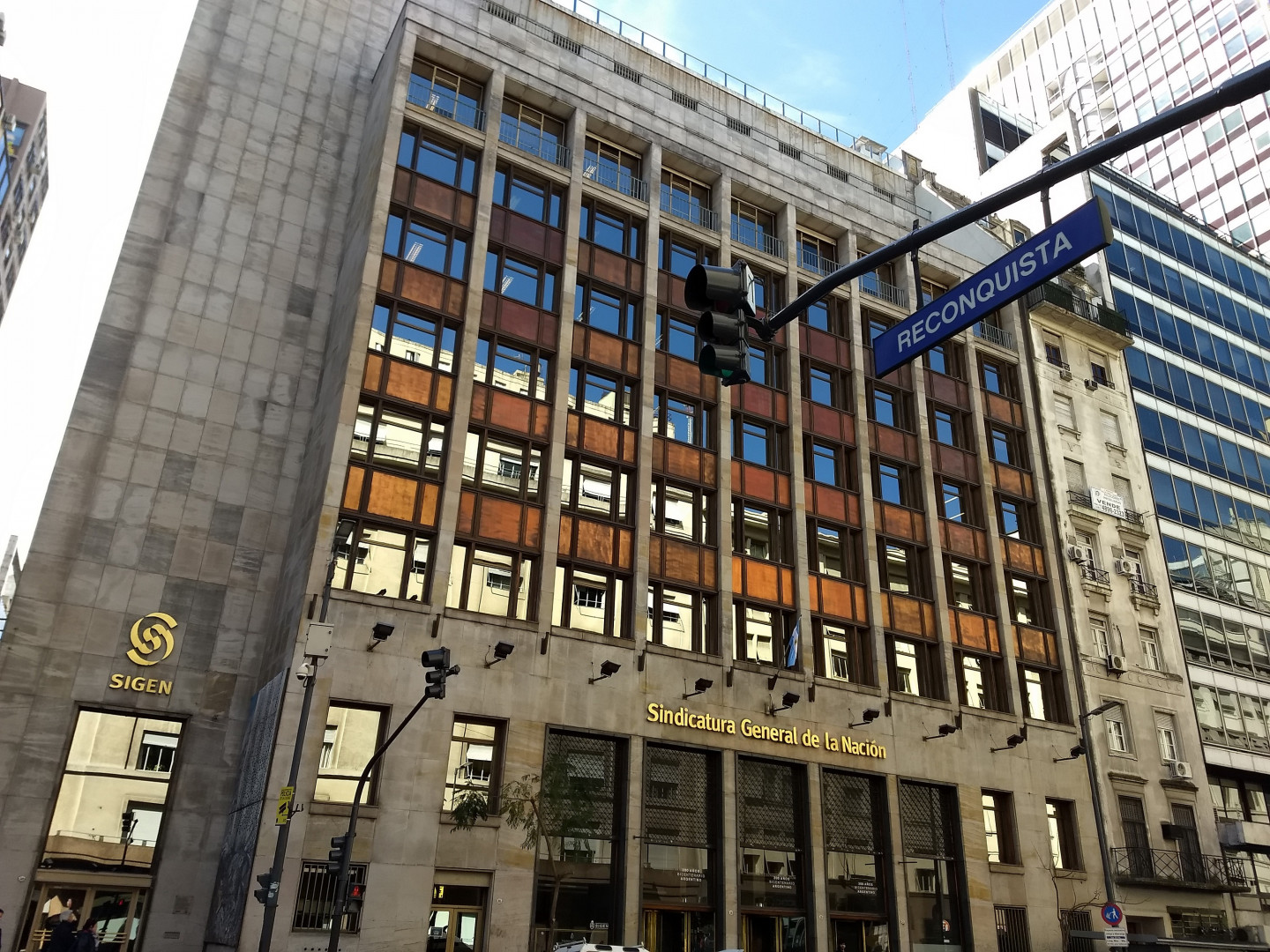 Fachada de la Sindicatura General de la Nación en Buenos Aires, fotografía institucional de fecha de toma no informada difundida con las pautas de auditoría 2027.