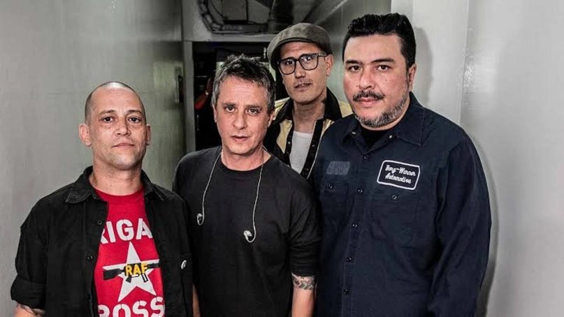 Integrantes de Cadena Perpetua posan para una fotografía