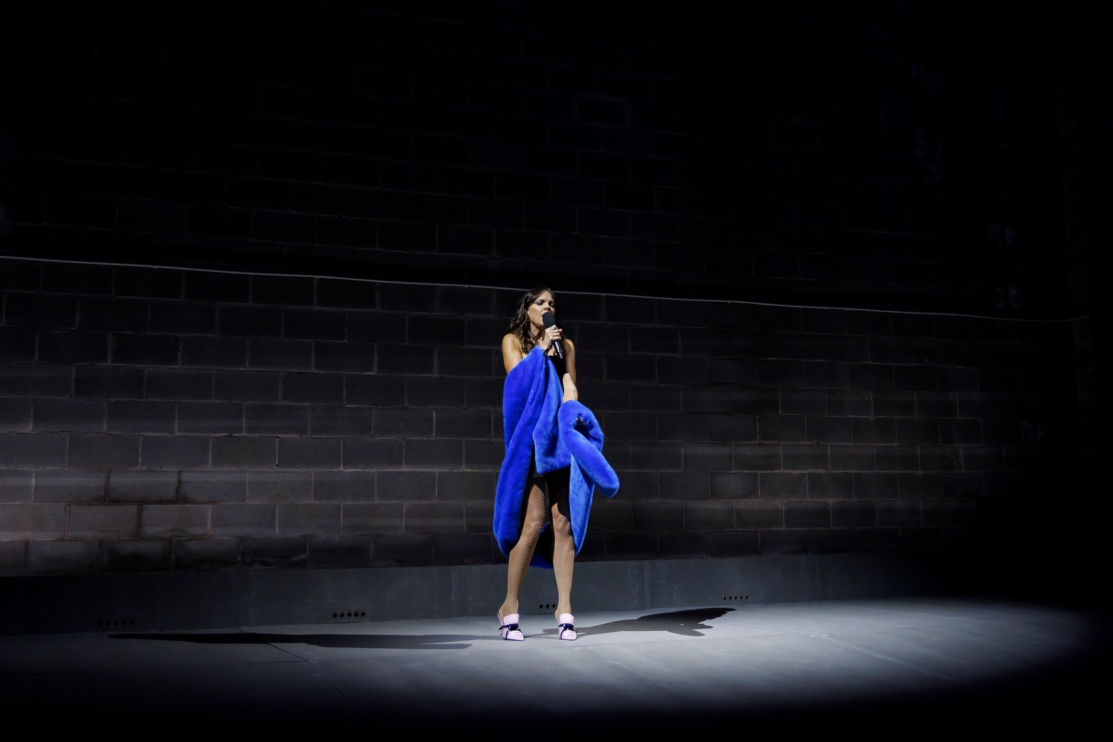 Escena de la presentación de Compte Spain en 080 Barcelona Fashion, el 22 de octubre de 2026.