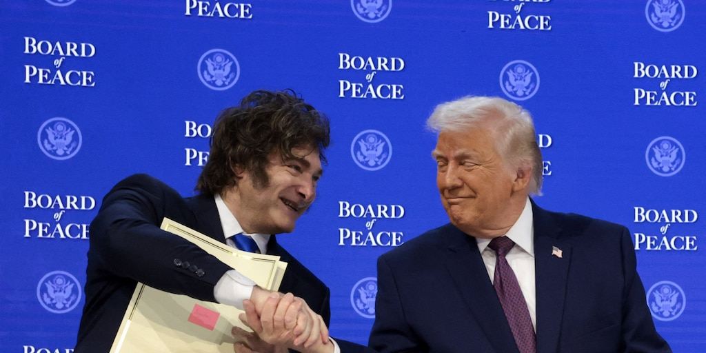 Javier Milei y Donald Trump en una imagen de archivo de su relación bilateral