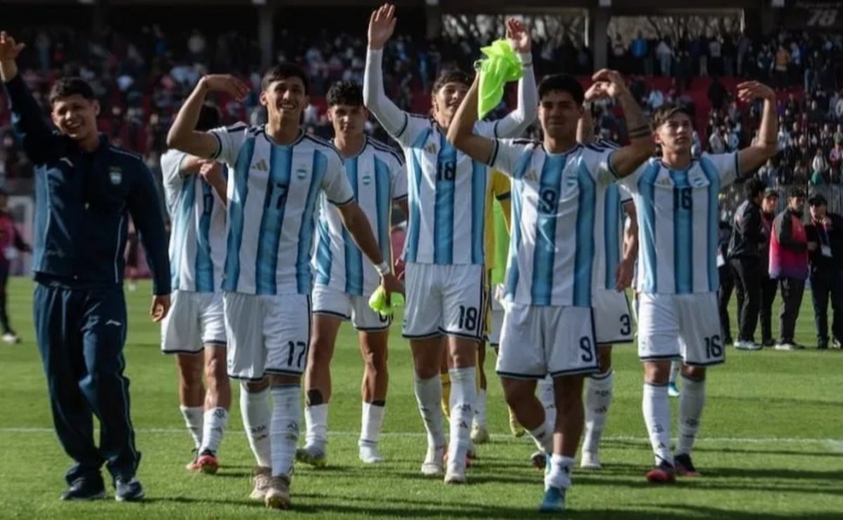 La Selección Argentina Sub-19 le ganó 1-0 a Perú y jugará por la medalla dorada