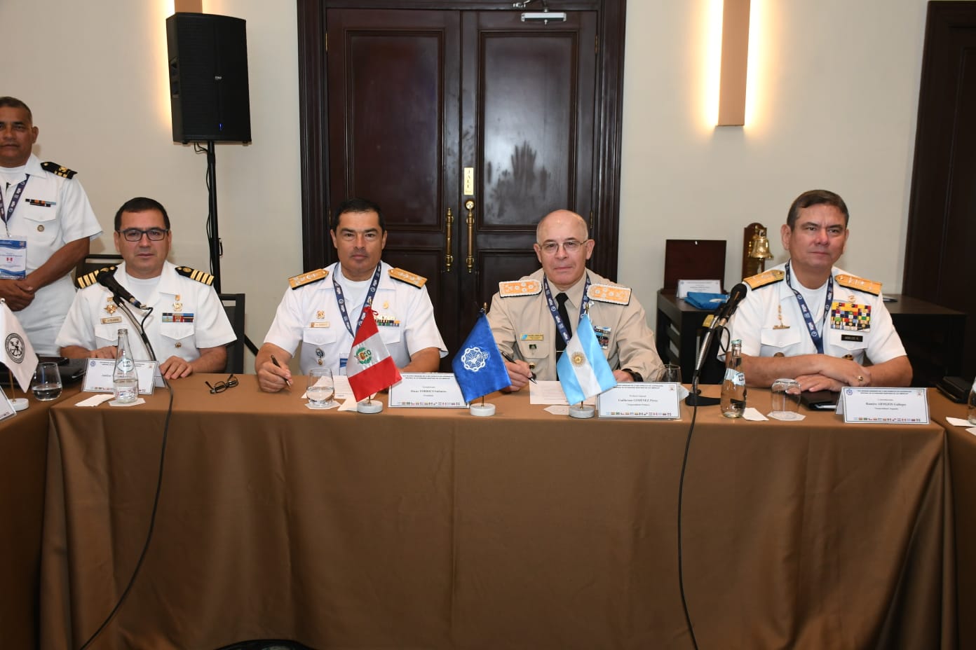 Autoridades marítimas durante la XXV Reunión Ordinaria de la ROCRAM, concluida en Lima el 23 de octubre de 2026.