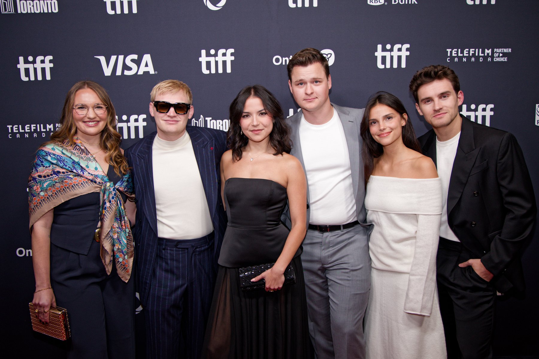 Elenco y equipo de Obsession en el Festival Internacional de Cine de Toronto de 2025. Foto de archivo.