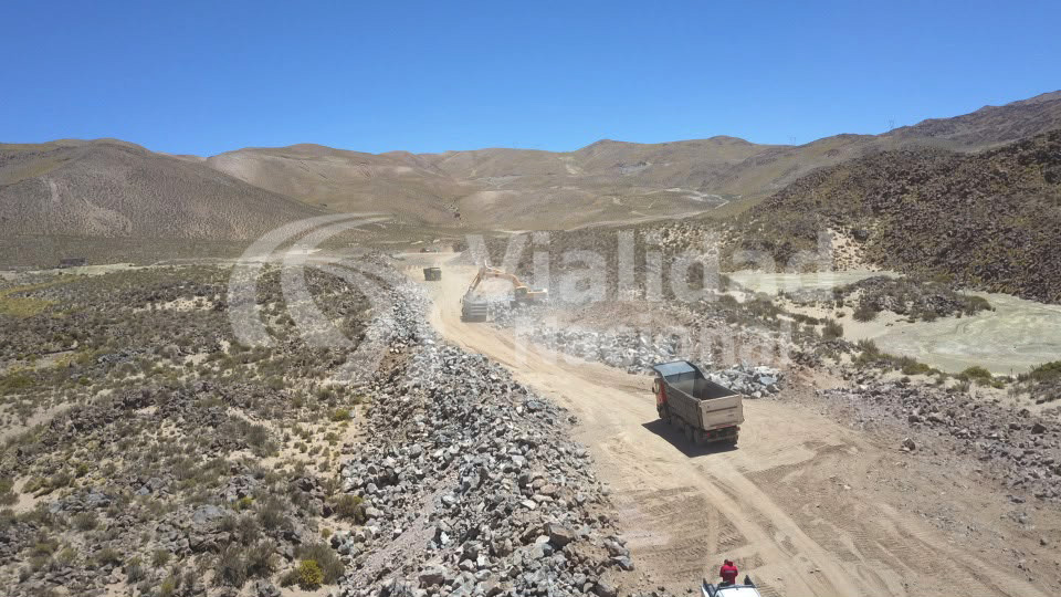 Obras de la ruta nacional 51 en Salta, en la imagen publicada por Vialidad Nacional el 26 de octubre de 2026. Fecha exacta de captura no informada. Se conserva la marca de Vialidad Nacional.
