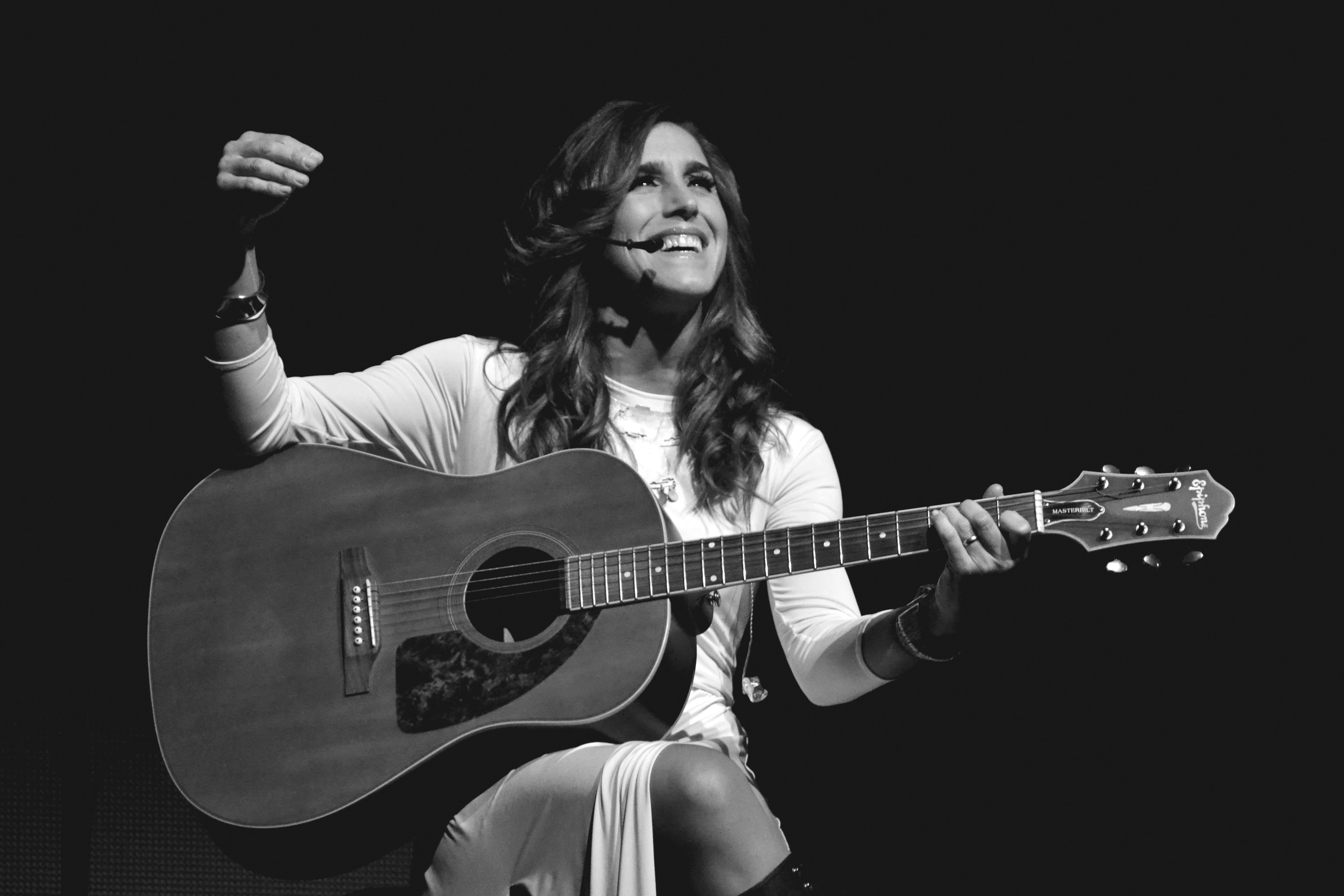 Soledad Pastorutti durante un recital en el Teatro Ópera de Buenos Aires, en una fotografía de archivo de 2015.