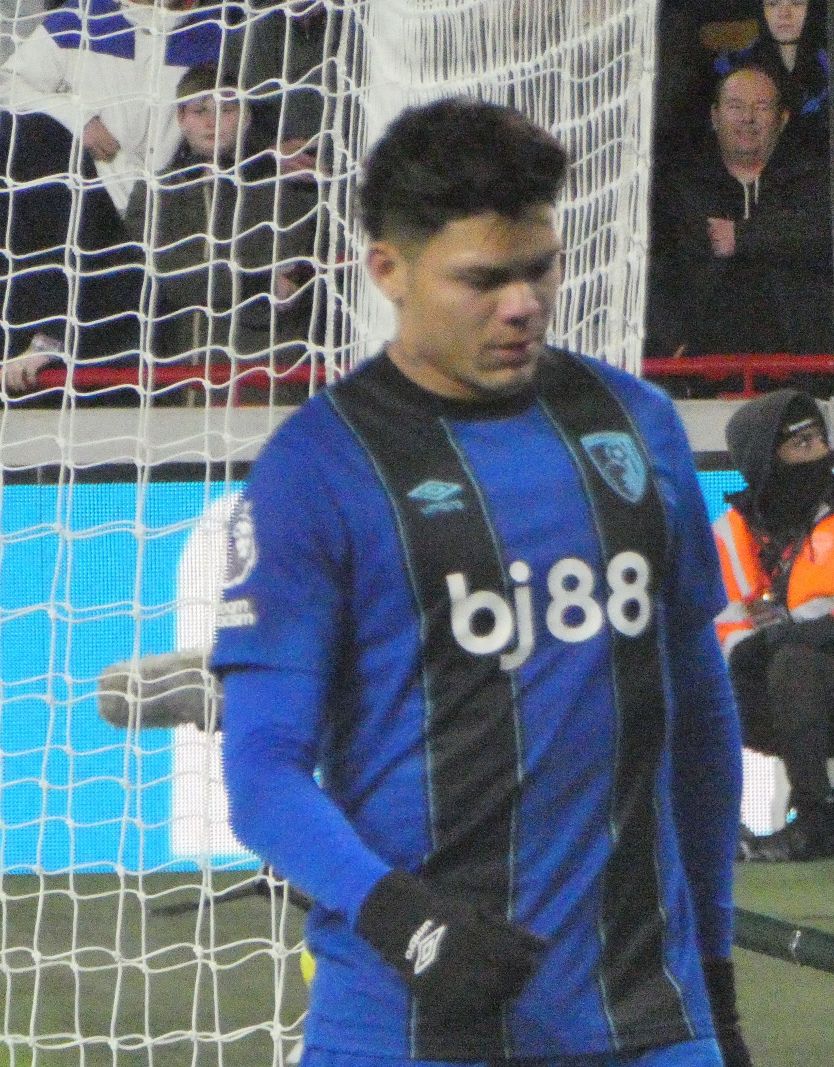 Evanilson con la camiseta de Bournemouth ante Brentford, el 27 de diciembre de 2025. Foto de archivo; no corresponde al partido con Sunderland.