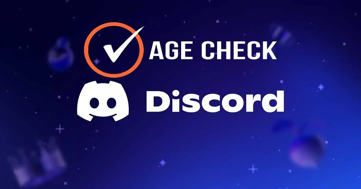 Gráfica de la verificación de edad de Discord.