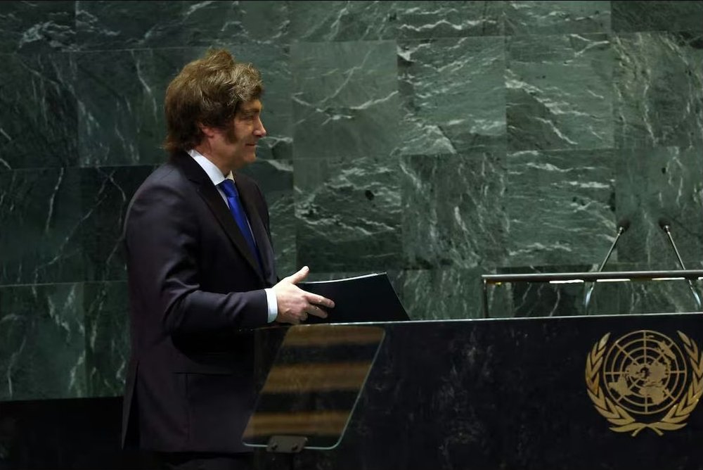 Fotografía vinculada a: Milei llevó a la ONU el reclamo por Malvinas y cuestionó el funcionamiento del organismo.