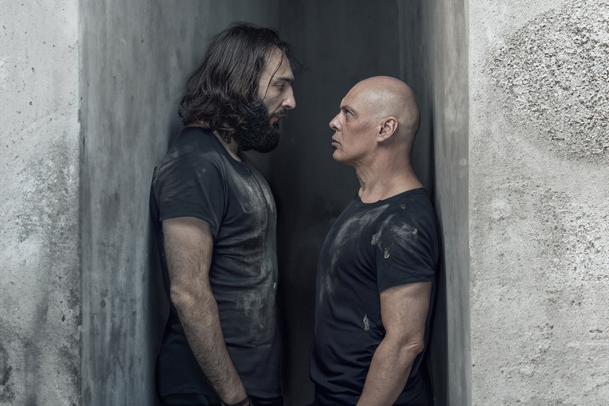 Pablo Pieretti y Oscar Giménez en la fotografía promocional de El beso de la mujer araña, publicada por Cultura para las funciones del 20 y 21 de noviembre de 2026. No es una fotografía de esas funciones futuras.