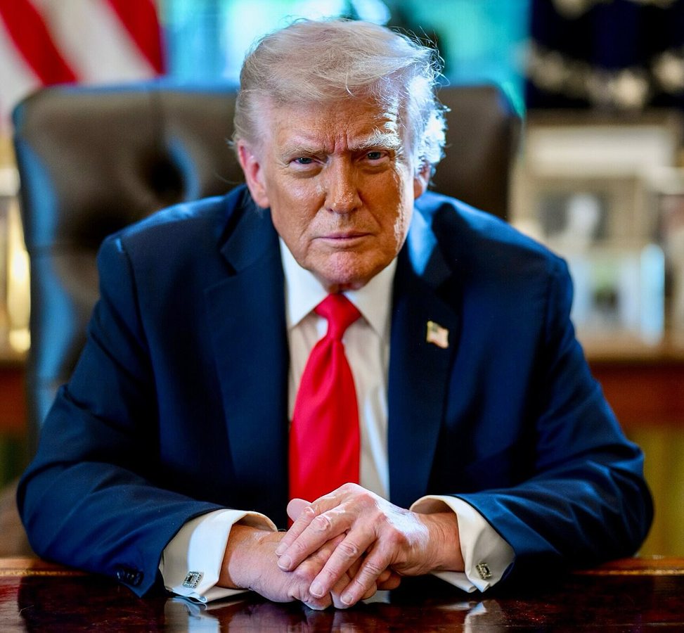 Donald Trump en un retrato oficial de 2026.