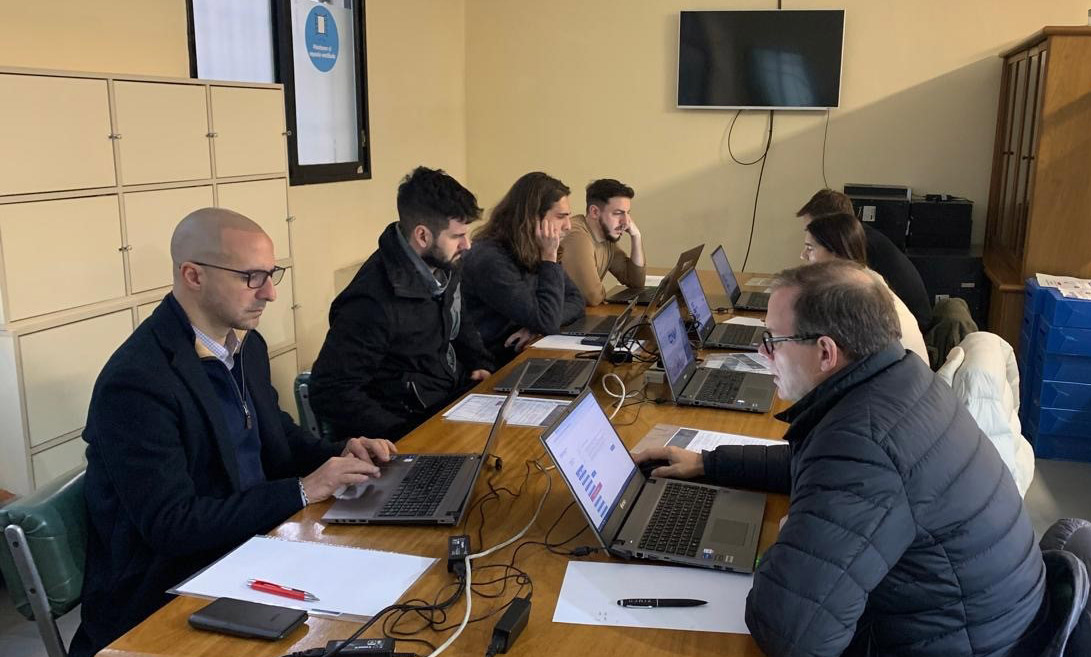 Exámenes presenciales de idoneidad en la sede de la CNV, en julio de 2024.