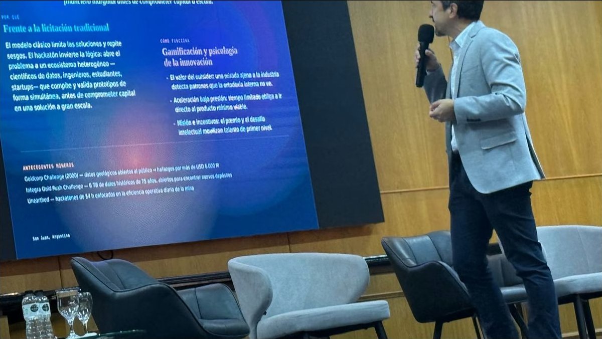 Fotografía vinculada a: Abrieron la inscripción a un hackatón de soluciones para la industria minera.