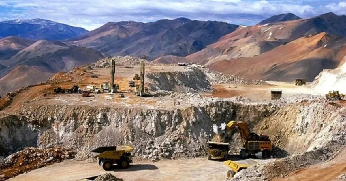 Vista de un proyecto minero en la cordillera sanjuanina; imagen de archivo