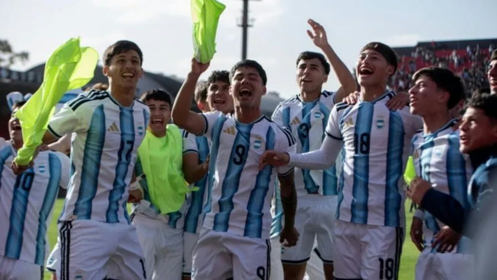 Jugadores juveniles de la selección argentina de fútbol