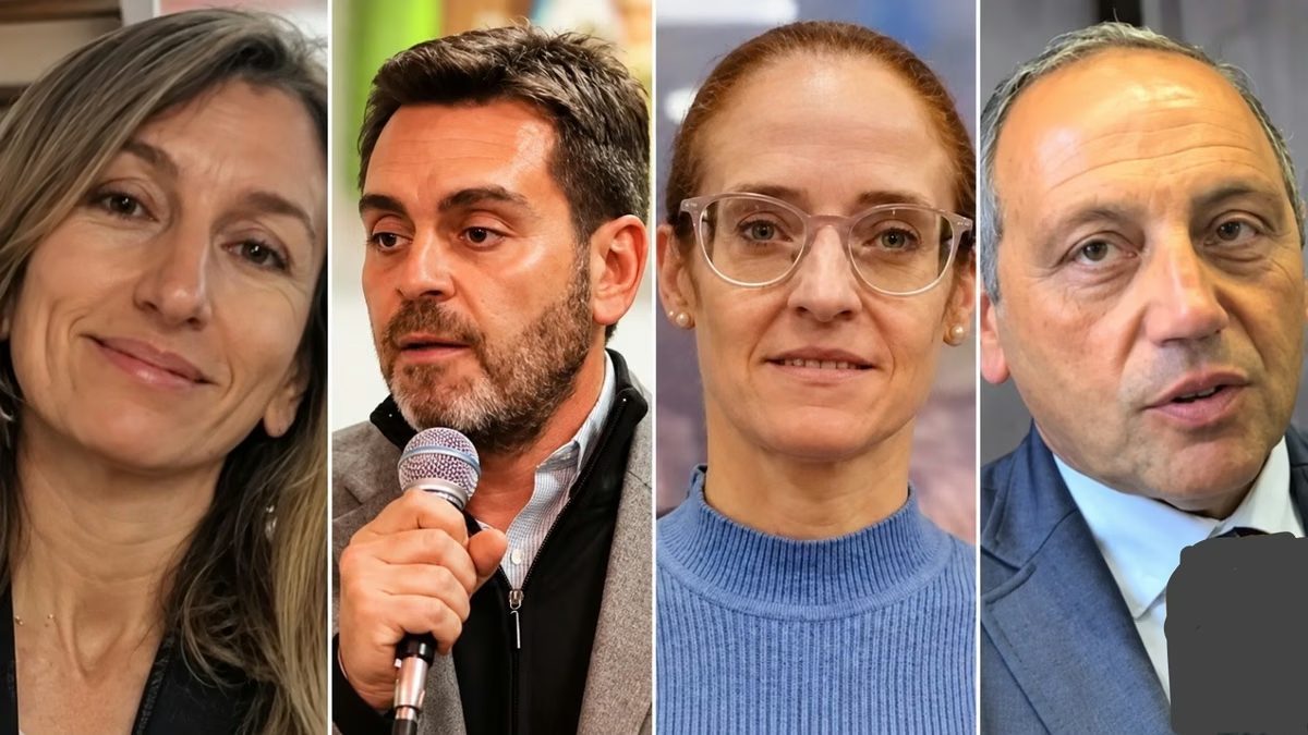 Retratos de las cuatro personas designadas para cargos judiciales