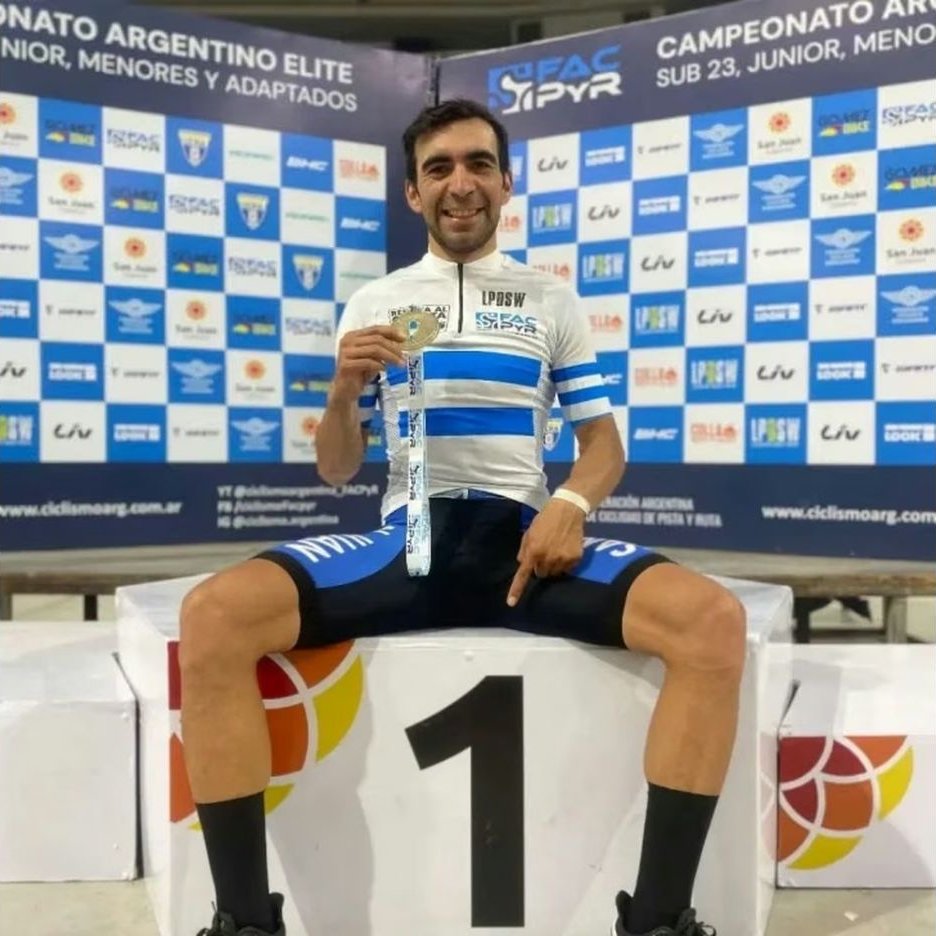 Rubén Ramos en una imagen de archivo, anterior a la madison de Santa Fe.