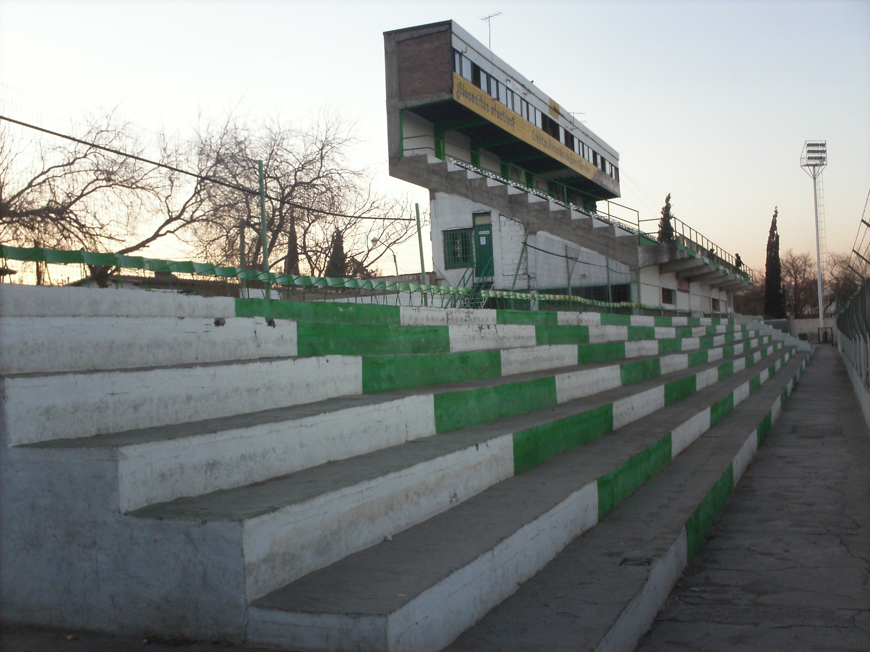 Vista de archivo del estadio de Sportivo Desamparados, el Serpentario, en San Juan, tomada en 2011. No corresponde al encuentro en Mendoza.