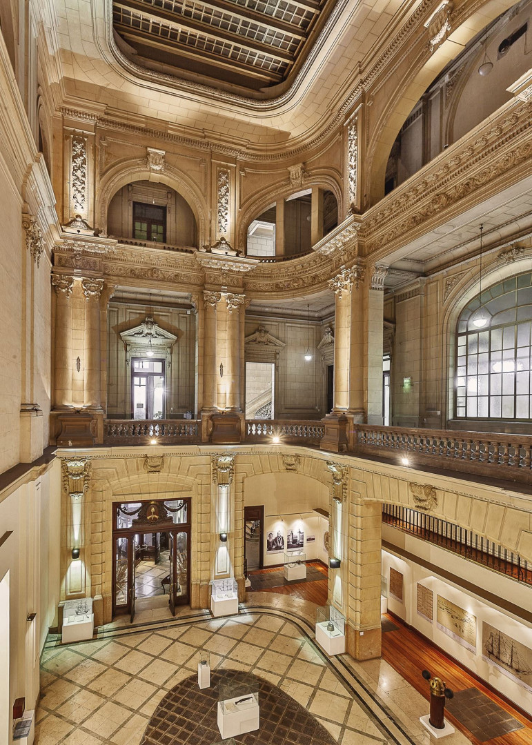 Edificio de avenida Leandro N. Alem 246, en Buenos Aires, presentado como futura sede de las Colecciones Nacionales de Arte el 23 de octubre de 2026.
