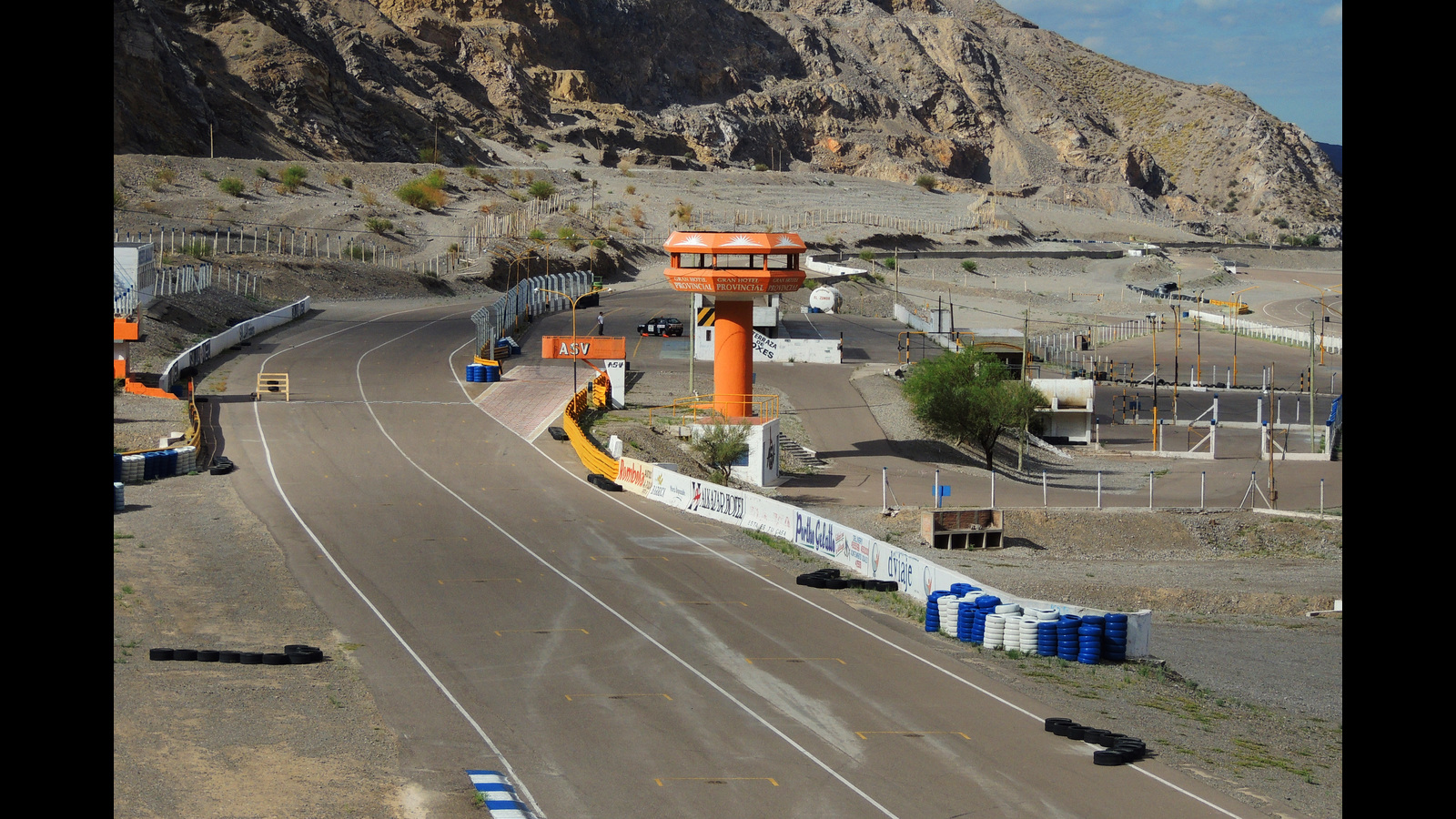 Autódromo El Zonda, en Rivadavia. 